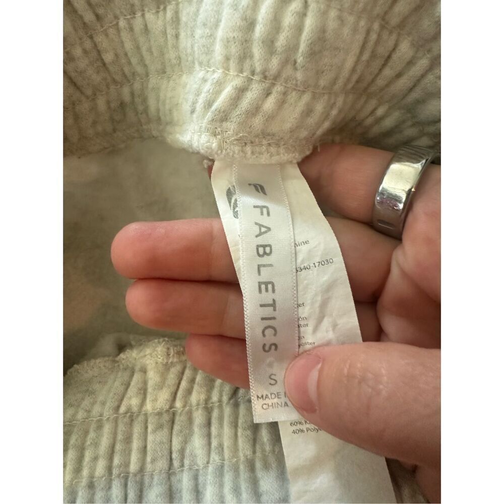 Fabletics Drawstring Elastic Ankle Sweatpants Wit… - image 8